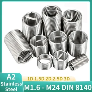 Helicoil Wire Thread Repair Inserts Coarse Thread A2 Stainless Steel DIN 8140 - Picture 1 of 89