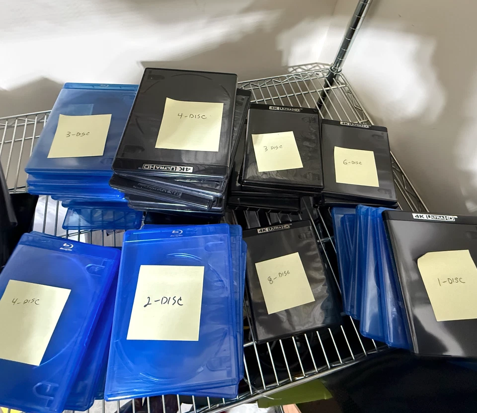 (EMPTY CASES) (Blu-Ray & 4K Ultra HD) 1-Disc/2-Disc (up to 8-Disc) - Image 1 of 1