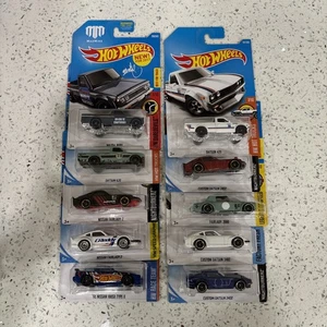 Hot Wheels 10er-Set JDM gemischt Nissan Mazda Datsun neu versiegelt pauschal Versand 12 $ - Bild 1 von 12