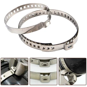 Package Includes Stainless Steel Clamps OEM Number 4U Carparts For Car Repair - Picture 1 of 10