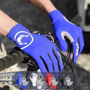 Touch Screen Full Fingers Bicycle Mittens Racing Road Bike Glove MTB Road Bike - Picture 1 of 15