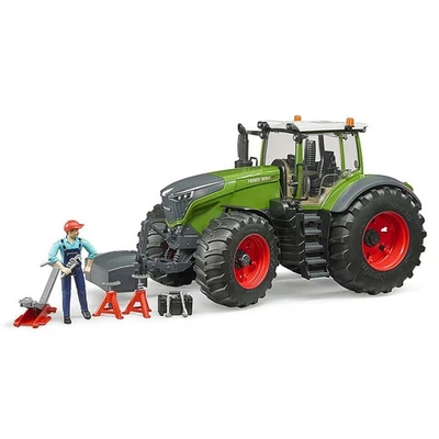 Bruder 1/16 Fendt 1050 Vario Tractor w/ Mechanic and Shop Tools 04041 - Image 1 of 4