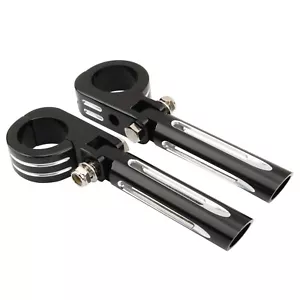1 1/2" ~ 1 1/4" Highway Engine Crash Bar Guards Foot Peg Mounts 1.25" Universal - Foto 1 di 15