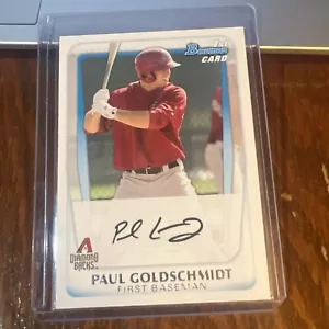 Paul Goldschmidt 2011 Bowman Prospects 1st Rookie RC #BP99 Diamondbacks NM-MT - Picture 1 of 2