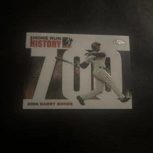 2006 TOPPS CHROME #BBC700 BARRY BONDS #700 HOME RUN HISTORY,SAN FRANCISCO GIANTS - Picture 1 of 1