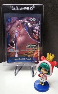 One Piece Card Game Marshall D Teach ST03 014 Offline Regional Participant Promo - Picture 1 of 1