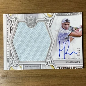 2024 Topps Royalty Tennis Holger Rune Superior Relic Signatures NOT Blue #04/25 - Picture 1 of 10