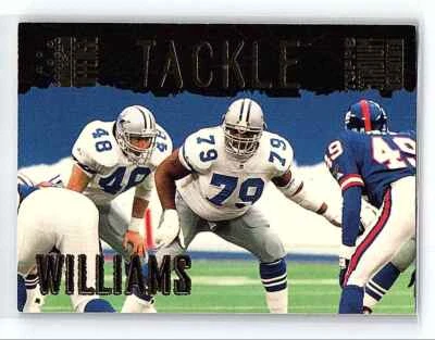 1994 Topps Stadium Club Erik Williams Dallas Cowboys #102 - Image 1 of 2
