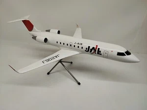 CRJ-200 J Air Japan Airlines Flugzeug Schreibtisch Holz Modell 1:50 49cm - Bild 1 von 22