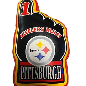 pittsburgh steelers 3D puffy hand window cling decoration. Football Fan NFL - Bild 1 von 5