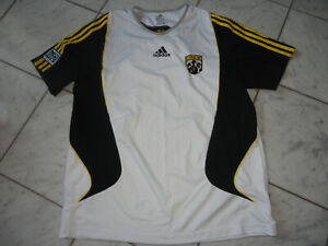COLUMBUS CREW MLS XL X-LARGE Men's Football Shirt Soccer Jersey Adidas CLIMA365