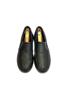 Rockport Black Leather Lightweight Loafers Slip On Shoes Men Size 11 M - Picture 1 of 16