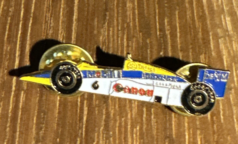 Pin de coche de Fórmula Uno Riccardo Patrese Foto 1 de 4