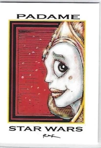 RAK (Robert A Kraus) art card of Star Wars series 4 PADAME version 2 - Picture 1 of 1