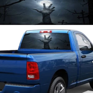 Calcomanía gráfica de color para ventana trasera de coche de terror de 135 cm para camión Jeep SUV - Imagen 1 de 11