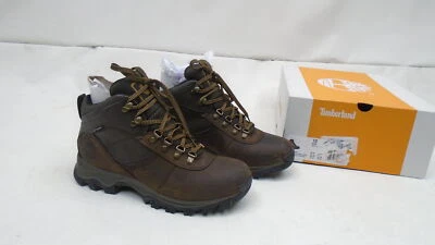 TIMBERLAND 02730R MEN MT MADDSEN WATERPROOF MID HIKER BOOTS SIZE 10 DARK BROWN - Image 1 of 4