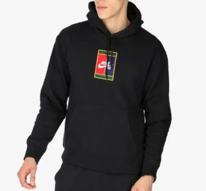 Mens Nike Gym Athletic SB Graphic Hoodie Hooded Sweatshirt Pullover Top New - Picture 1 of 6