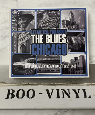 various - let me tell you about chicago the blues 1925-1958 3 Cd Set NM Con - Image 1 of 2