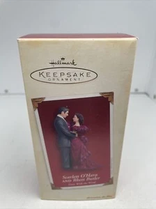 2005 Hallmark Scarlett O’Hara und Rhett Butler Ornament Andenken Neu Vom Winde verweht - Bild 1 von 5
