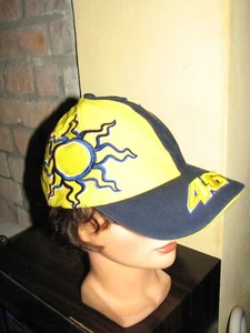 Vintage Valentino Rossi moto GP fans supporters hat cap '90s #46 - Picture 1 of 3