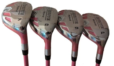 Pink iDrive Híbridos #7 #8 #9 #PW Taylor Fit Damas Grafito Rescate Hierro Madera Foto 1 de 2