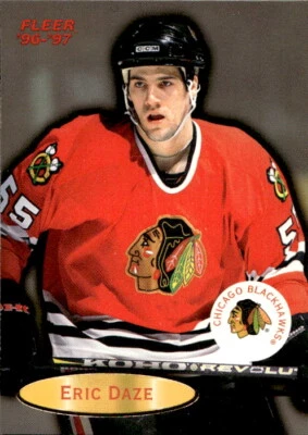 1996-97 Fleer Eric Daze 17 Chicago Blackhawks - Image 1 of 2
