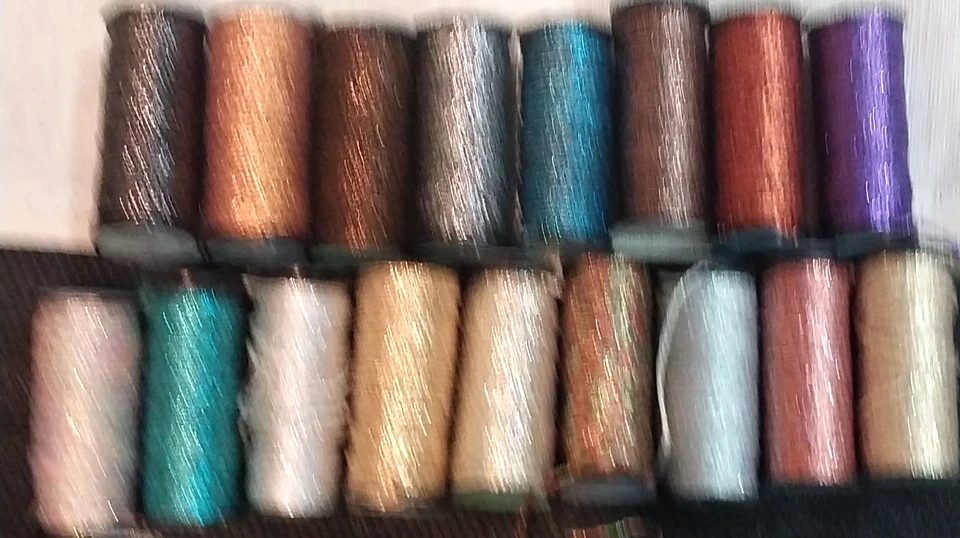 Lot(17) Kreinik #16(medium) braid needlepoint/crochet/weaving - Image 1 of 1