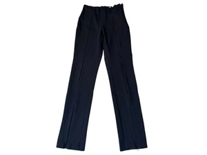 KARL LAGERFELD Paris Women's Black Paneled Pants Rayon Blend Stretch Size 8 EUC - Picture 1 of 5