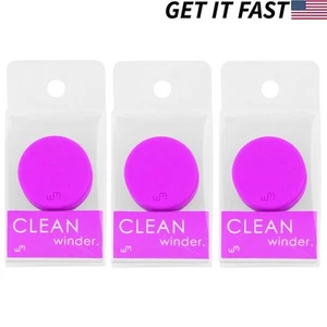 3pcs Earphone Headphone Cable Winder Organizer Cord Wrap, Purple - Picture 1 of 3
