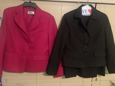 Le Suit 裙套装套装,2 件套 - 14 码。 状况完好。 — 第 1/2 张图片