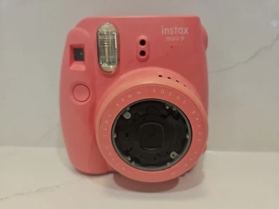 Flamingo Pink Fujifilm Fuji Instax Mini 9 Instant Photos Films Polaroid Camera - Image 1 of 4