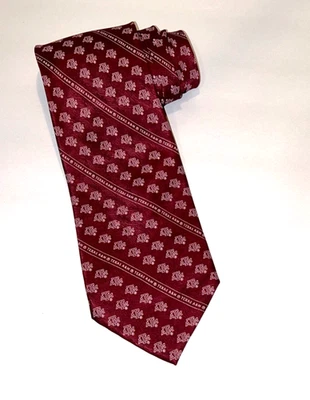 "Corbata Texas A&M 100 % seda granate - 56"" X 4""" Foto 1 de 4