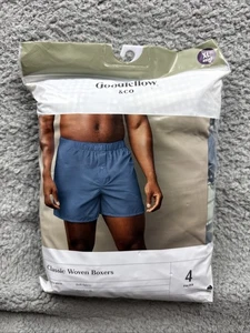 Goodfellow & Co Men's 4pk Woven Boxer Shorts - Size XL (40-42") - Picture 1 of 4
