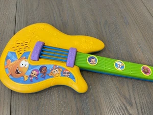 Guitarra Bubble Guppies Fin-Tastic SOLO Juguete Musical Hablando Cantando Mattel Fish - Imagen 1 de 3