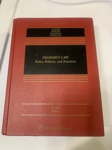 Aspen casebook  Property Law  Rules,policies, and Practices 7th Edition  - Picture 1 of 6