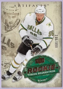 2008/09 Artifacts Rookie card# 291 of Fabian Brunnstrom #236/999 - Picture 1 of 2