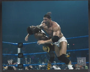 BATISTA (JORDAN) WWE LICENSED AUTHENTIC ORIGINAL 8X10 GLOSSY PHOTO FILE PHOTO - Picture 1 of 1