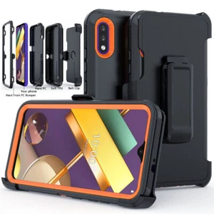 For LG K22 / K22 Plus/K32 Case Shockproof Cover+Belt Clip Fits Otterbox Defender - Picture 1 of 52
