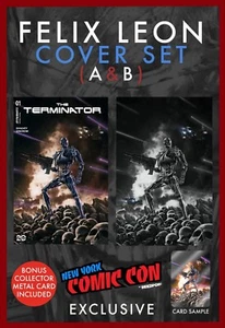 Terminator #1 NYCC 2024 Cover Variant Set by Felix Leonel - Picture 1 of 1