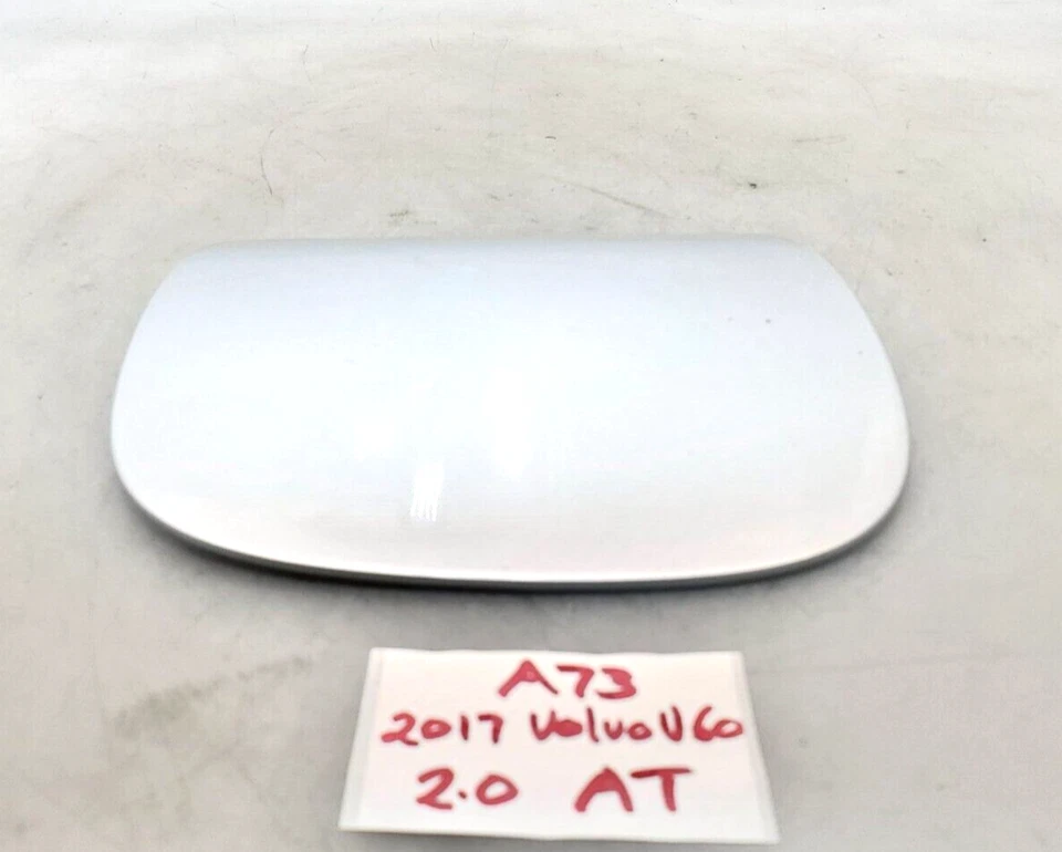 ✅ 2011-2018 OEM Volvo V60 S60 Fuel Tank Door Gas Filler Lid Cover Silver - Image 1 of 4