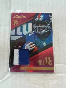 Andre Williams 2014 Panini Prestige Rookie Prime Patch #AW NrMt - Picture 1 of 1