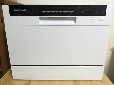 Farberware Profesional Compacto Portátil Encimera Lavavajillas Blanco FCD06ABBWHA Foto 1 de 4