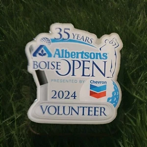 2024 Albertsons Boise Open PGA Golf Volunteer Hat Lapel Pin - Picture 1 of 3