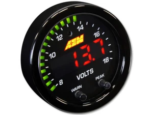 AEM 30-0303 X-Series 8-18v Volts Gauge  2-1/16" 52mm - Voltmeter - Bild 1 von 2