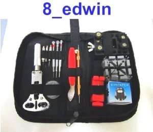 Quanlity Set of Watch Tool Kit-12 Items + a Free Eyepatch - Picture 1 of 9