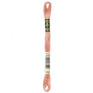 DMC 6-Strand Embroidery Cotton 8.7yd-Light Coral - 12 Pack - Picture 1 of 1