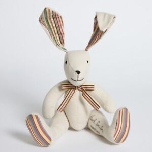 New Paul Smith Collectible & Rare Rabbit Bunny in Sealed Bag Iconic Multi-Stripe