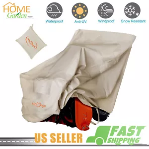600D Heavy Duty Snow Blower Thrower Cover Two Stage Waterproof UV Dust Protect - Picture 1 of 9