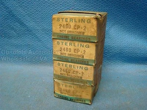 1961 62 63 Pontiac Tempest 194.5 195 4 Cyl Connecting Rod Bearing Set 002 - Picture 1 of 3