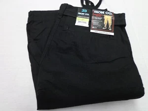 IRON CO. 'Messenger'   Cargo Belted Below Knee Shorts  Black   Size 30  NEW - Picture 1 of 7